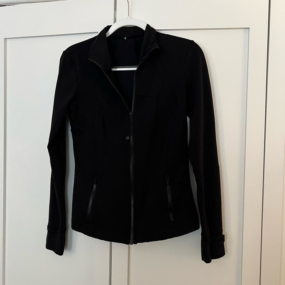 lululemon athletica Black Bomber Jacket